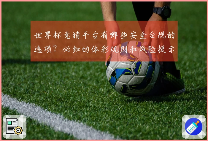 世界杯竞猜平台有哪些安全合规的选项？必知的体彩规则和风险提示